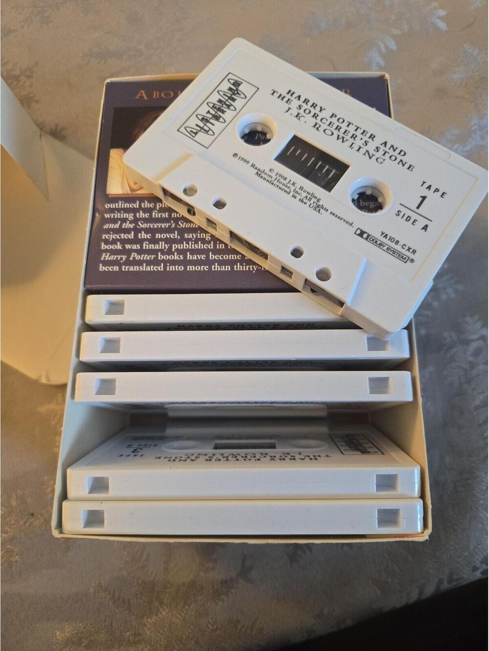 Harry Potter and the Sorcerer's Stone Audiobook 6-Cassette Box Set Jim Dale - Picture 2 of 5